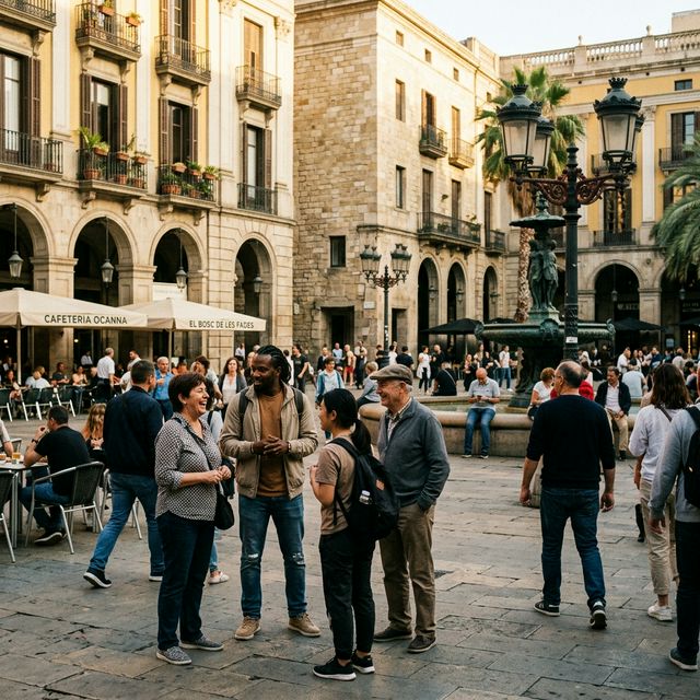 Rescate angustioso de un operario y un bombero en una palmera en Valencia